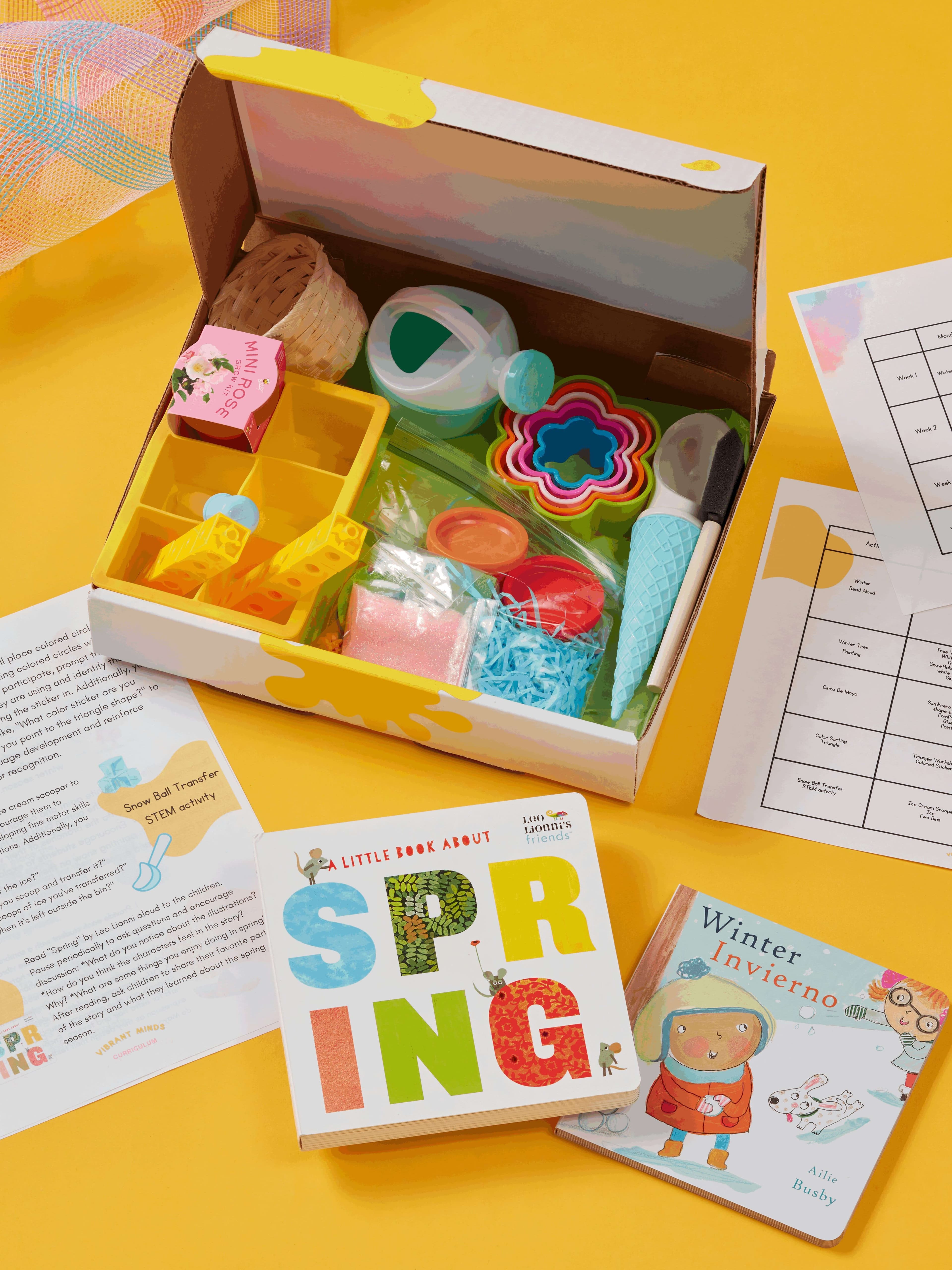 Children engaged in themed learning